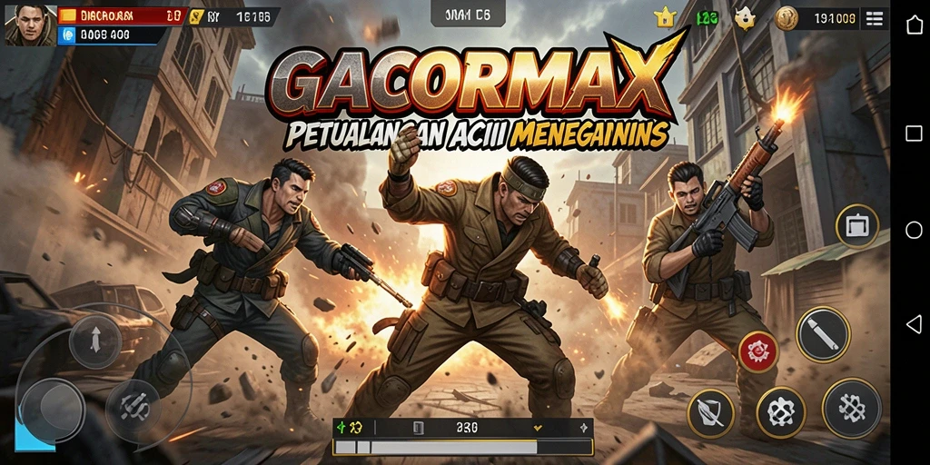 Tangkapan layar menarik dari aksi seru GACORMAX.
