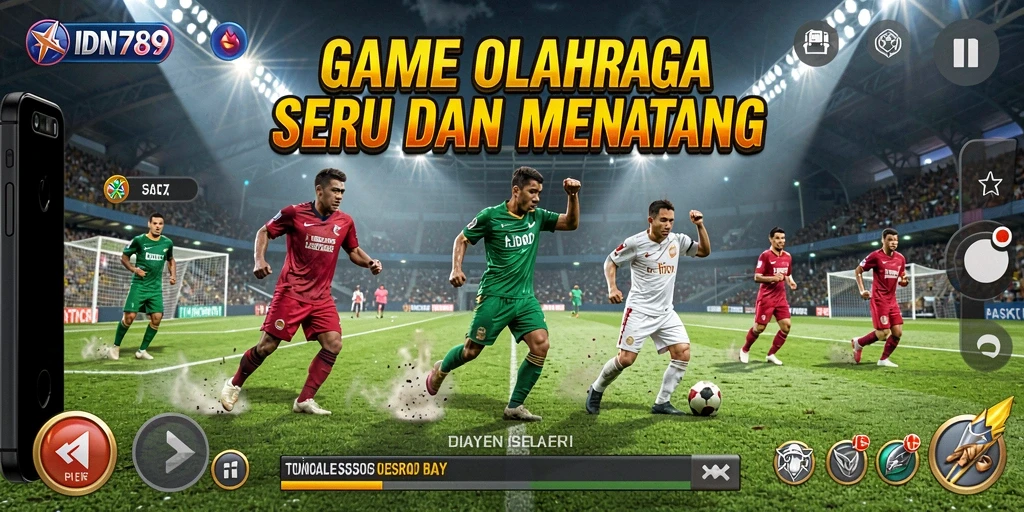 Tampilan gameplay seru dalam <strong>IDN789</strong> dengan berbagai cabang olahraga.