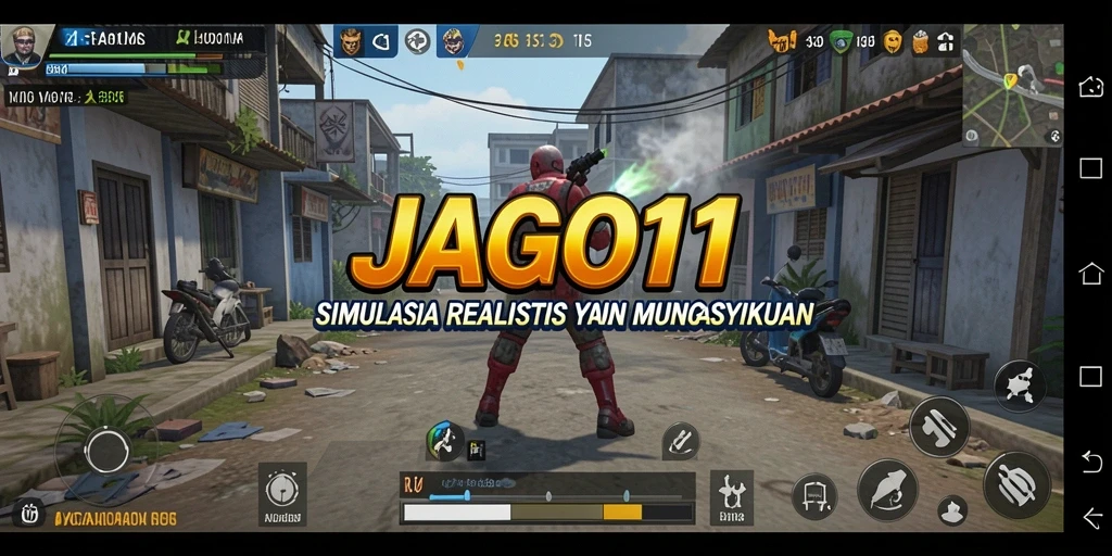 Tampilan menarik dari gameplay JAGO11 yang mendalam dan realistis.