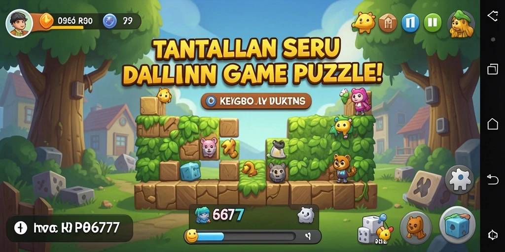 Tampilan gameplay RP6677 yang menarik dan menantang.