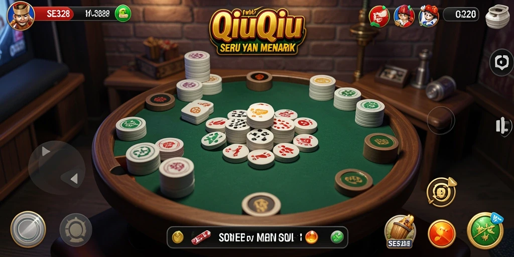 Tampilan gameplay menarik dari SE328 yang penuh aksi QiuQiu.