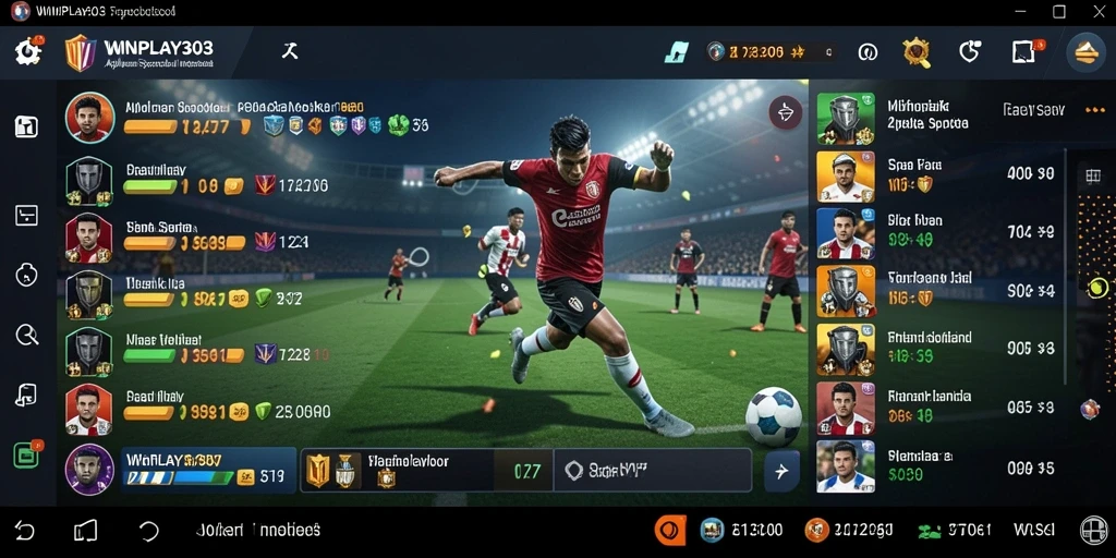 Screenshot gameplay WINPLAY303 yang menampilkan taruhan olahraga yang menarik.